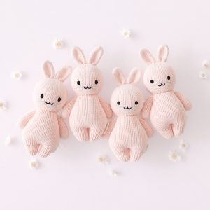 Baby rabbit (powder pink) - Image 4