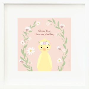 Flora the duckling (mauve) - Image 10